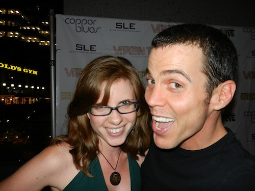 Nicole and Steve-O