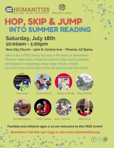 AZ Humanities_Hop Skip and Jump Into Summer Reading