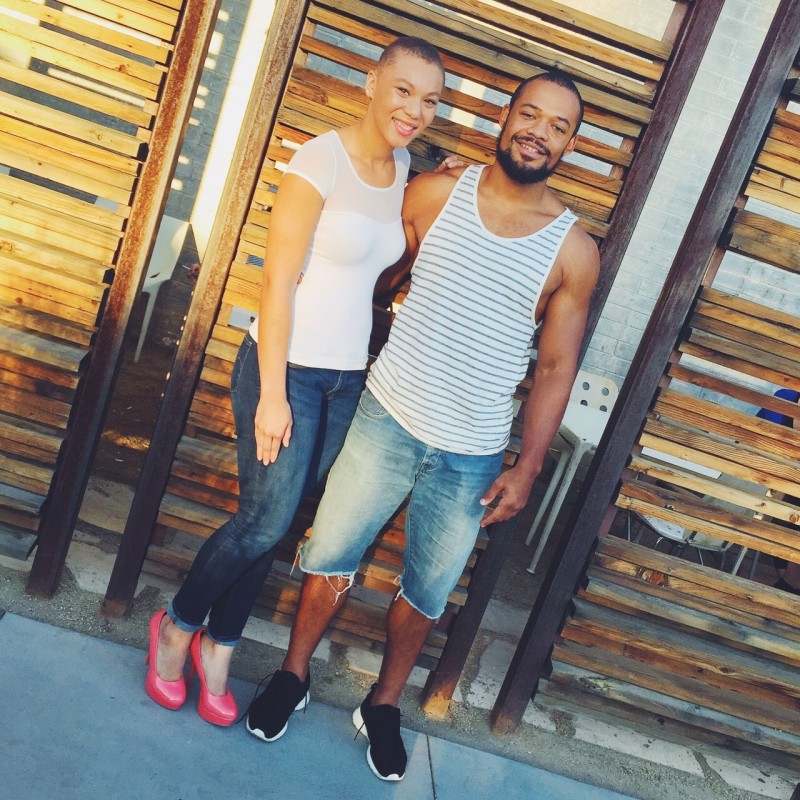 Ricci Demery and Jahmal Landers at Lux Central. Photo by Kammie Kobyleski.