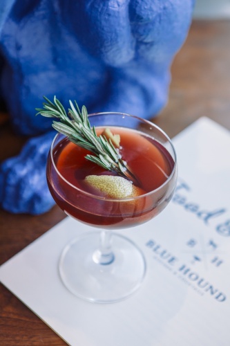 The "Dear Rosemary" cocktail.