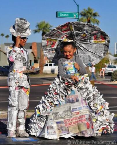 Untrashed Fashion Show at Grand Avenue Festival