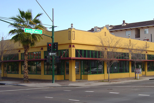 The historic Gold Spot building