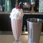 Sips and Grub | Chocolate Shake at MacAlpine’s Soda Fountain