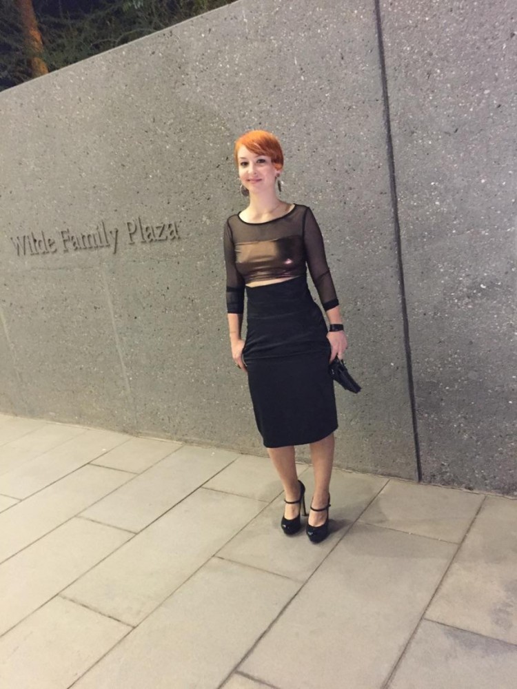 Charis Elliot at The Phoenix Art Museum.