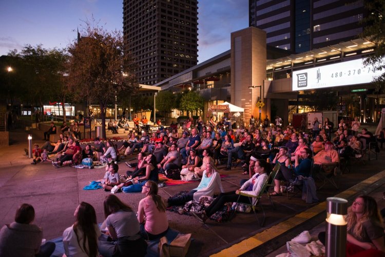 Catch a Free Outdoor Movie at CityScape